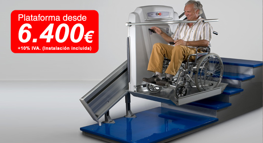 oferta plataforma salvaescaleras